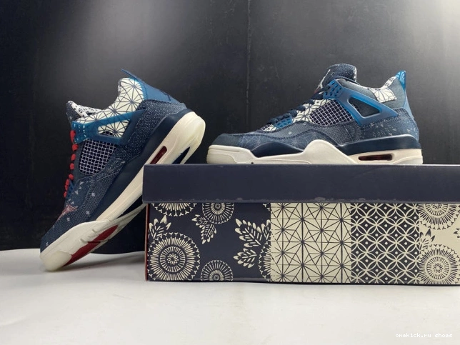 Cheap CW0898-400 Air 4 SE Sashiko Jordan Retro 0809
